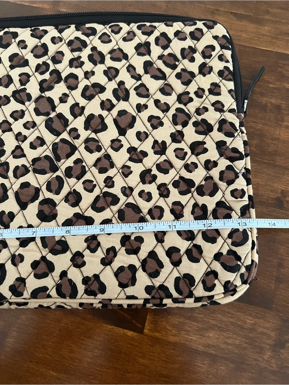 Vera Bradley Signature Laptop Sleeve in Leopard